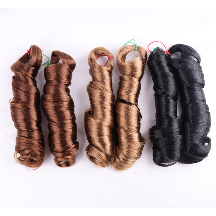 hot sale Julianna pony style 24inch black women synthetic fiber hair yaki perm braiding hair yaki pony braiding hair