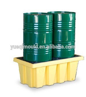 spill pallet, plastic pallet. rotational molding pallet