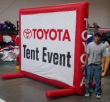 inflatable advertising sign