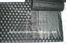 reinforced cloth insertion hammer horse rubber mat