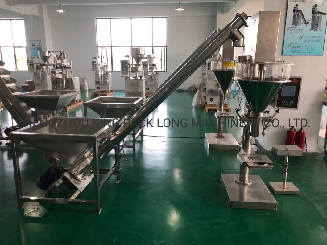 Semi Automatic Auger Filler Filling Packing Machine for Baby Powder/Cocoa/Flour