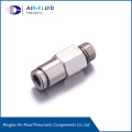 Dorong Lbrication Air-Fluid pada Fitting benang M8 Lurus.