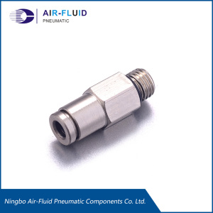 Air-Fluid Lbrication Push in Straight M8 thread Fittings.