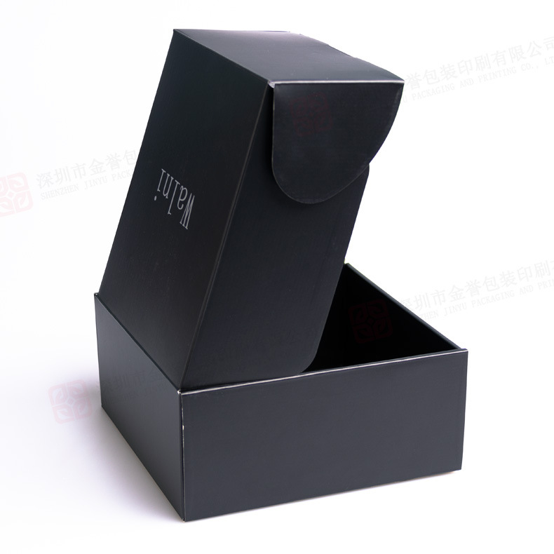 Black Shipping Box 