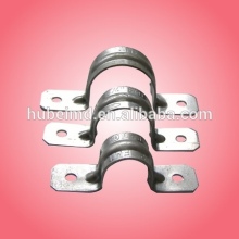 metal pipe fitting saddle clamp with screws for 20mm 25mm emt conduit