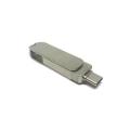 2 in1swivel disco metal USB3.0/tipo-C USB Stick