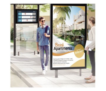 65 Inch Outdoor Sunlight Readable Digital Signage