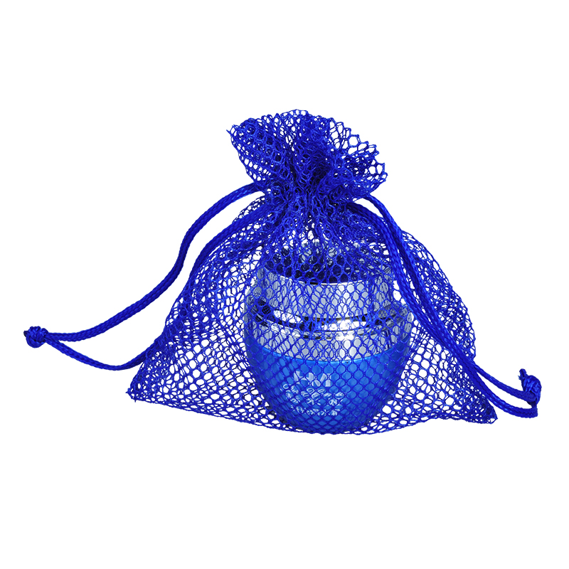 Wholesale Custom Blue Mesh Onion String Bags