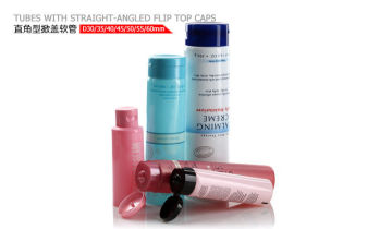 Custom Plastic Cosmetic Tubes , Flexible Plastic Packaging Tubes