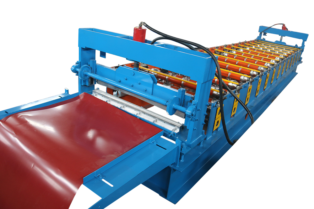 Metal Rib Trapezoid roofing Sheet Roll Forming Machine