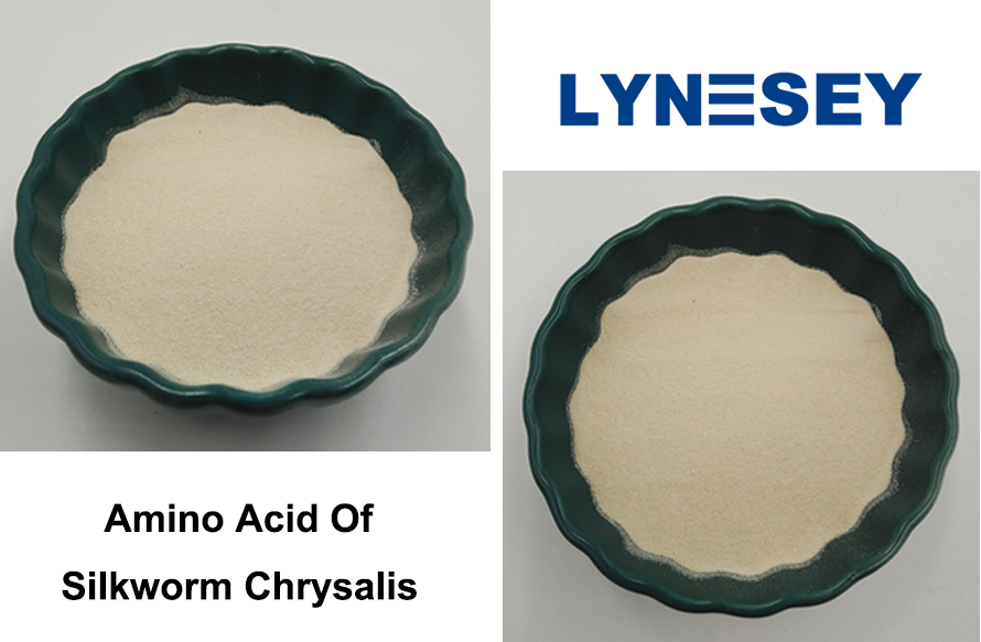 Natural food grade 98% Silkworm Chrysalis Amino Acids powder for health supplement
