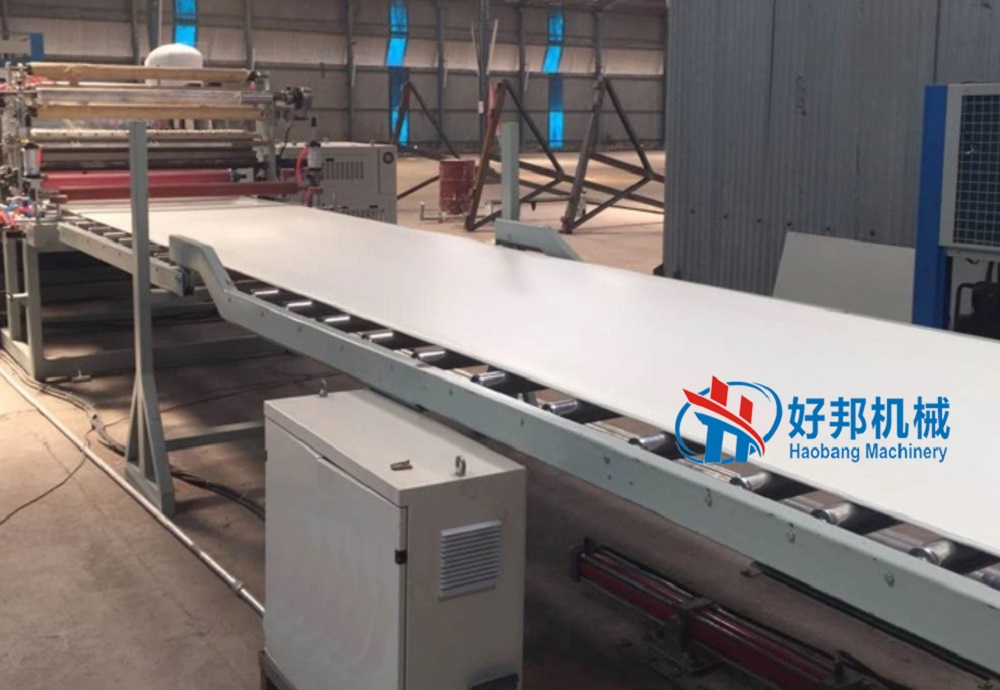 PVC  wood plastic composite board machine