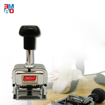Wholesale Self-Inking Number Printing Manual 8-Digit Ink Stamp Machine