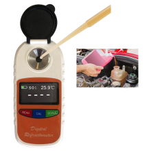 Portable 4-in-1 Digital Ethylene Glycol & Antifreeze Refractometer for Coolant Testing