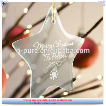 star shape Crystal Ornament, crystal star ornament