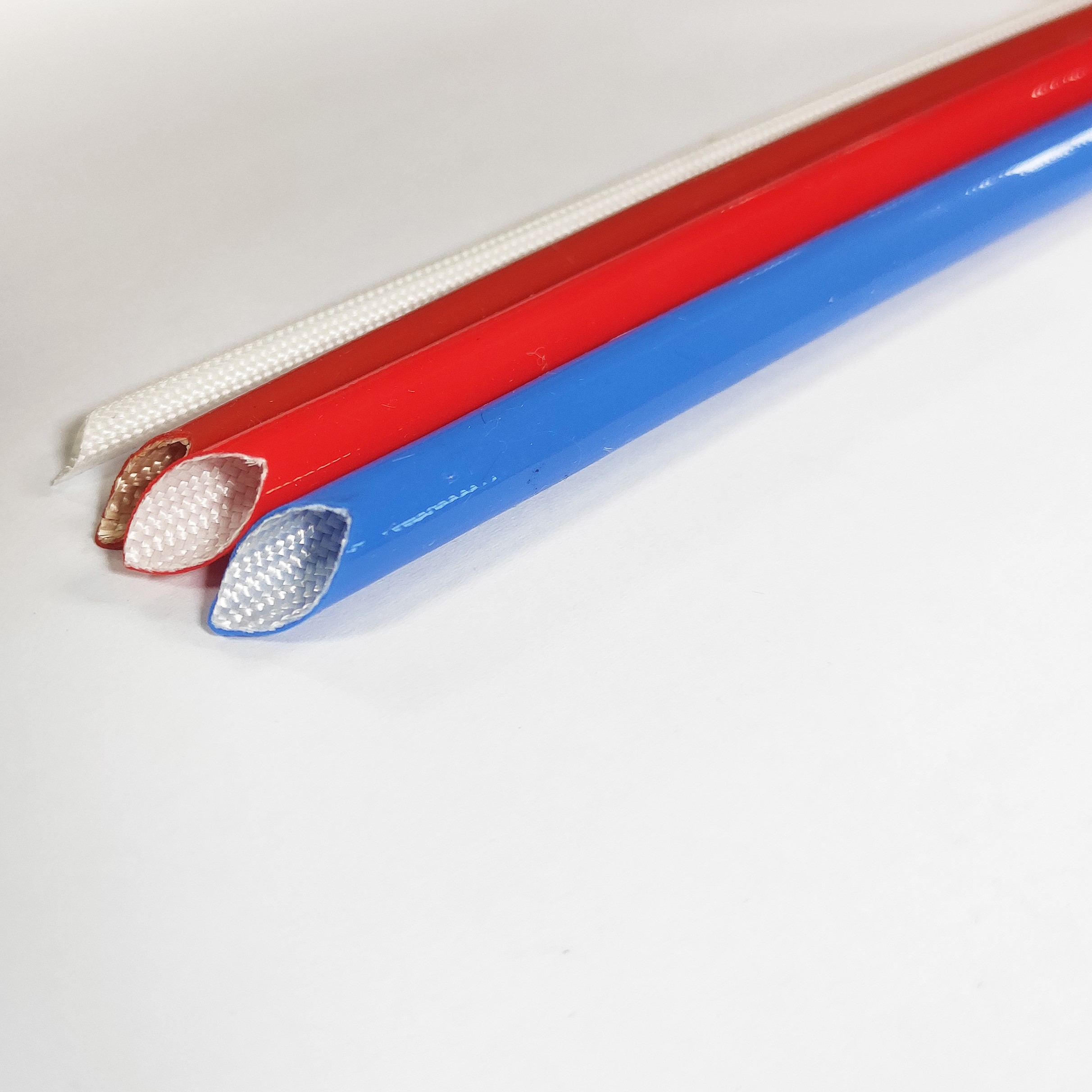 Silicone fiberglass sleeve Silicone fiberglass sleeve