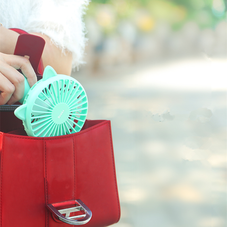 green portable mini cooler