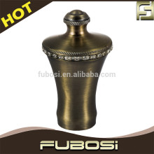 Valance curtain rods finials/ double shower curtain rod price