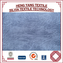 100% Polyester Beautiful Rose Swirl Micro Velboa Fabric for Sofa