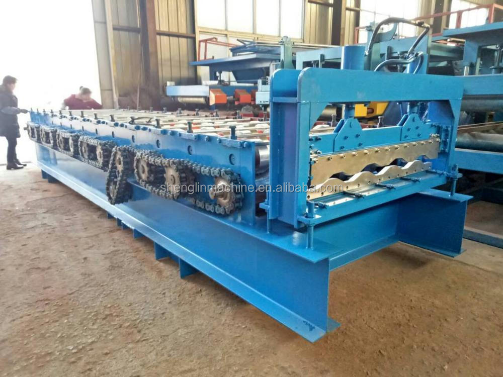 color steel roof panel car carriage plate roll forming car panel forming machine