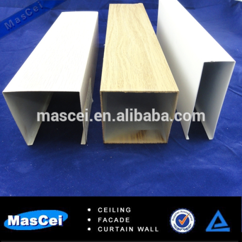 Aluminum screen ceiling and metal baffle ceiling tile