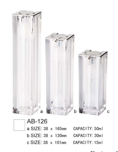 वायुहीन लोशन बोतल AB-126