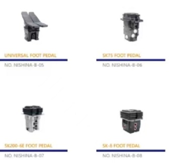 SK75 FOOT PEDAL hydraulic