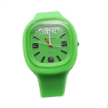 Fashion Boys Silicone Shining Quartz Wristwatches