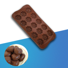 making a silicone chocolate mold