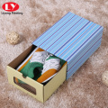 Color stripe multifunctional storage drawer box