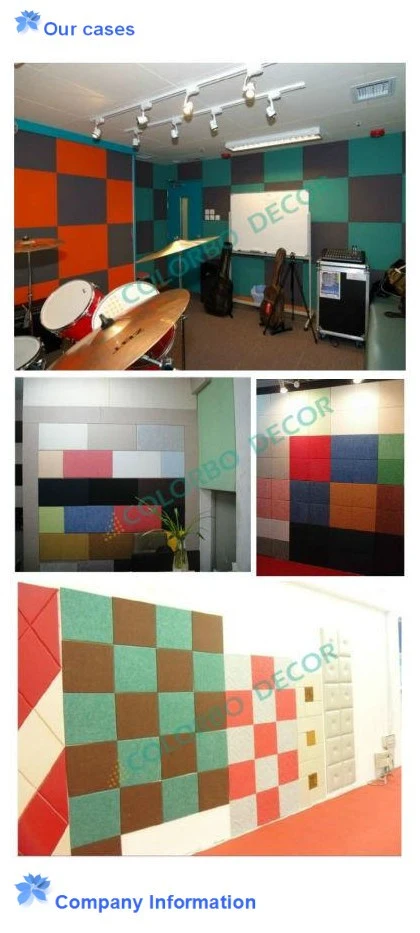 Specially Designed Polyester Fiber Soundproof Panel