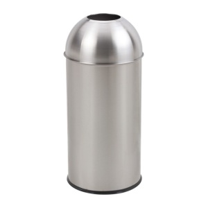 Open Top Trash Can Large Capacity Waste Bin