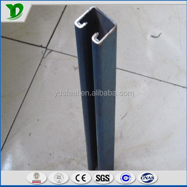 u shape beams profile galvanized unistrut c channel high quality galvanized unistrut c channel