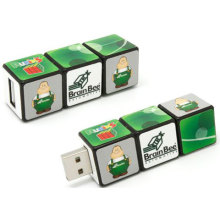 Magic Cube USB Flash Disk, Rotating USB Disk Swivel/Twister