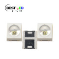 Blå LED 460nm Dome Lens SMD LED 60-grader