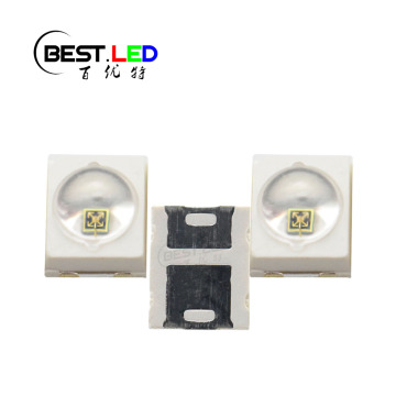 Mėlynasis LED 460NM Dome Lens SMD LED 60 laipsnių