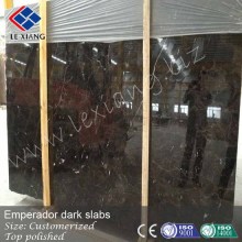 Emperador dark marble slab