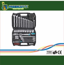 77pcs 1/2'' 1/4'' Dr Socket set