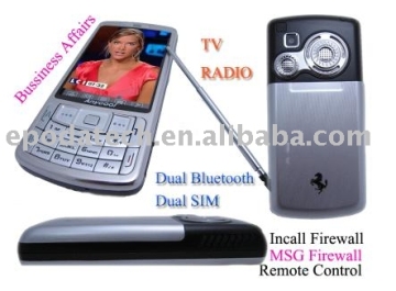 Quad band dual standby mobile phone with TV +FM T818