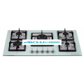 Built In Tempered Glass Gas Hob