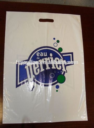 durable clear print ziplock pvc/pe plastic bag	H0t551