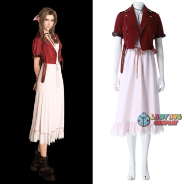 Final Fantasy Aerith Gainsborough Cosplay Costume