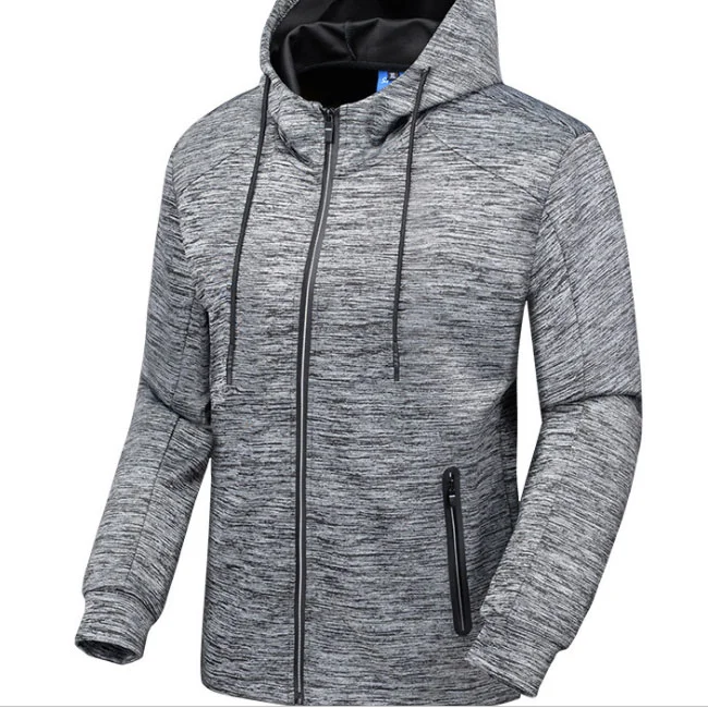 Wholesale Plain Zip up Printed Sweatshirt for Men