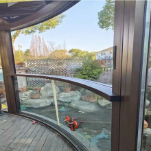 Custom Balcony Automatic Vertical Sliding Lift-Up Window Systems