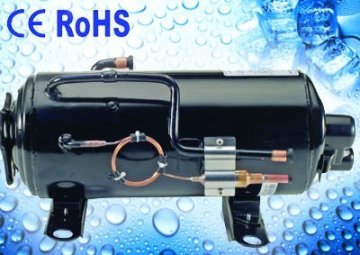 Lanhai hermetic Horizontal rotary compressor for crv accessories
