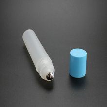 Delicate craft glass mini bottle 10ml amber glass roll on bottle