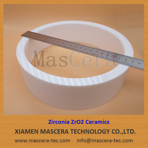 Industrial Ceramics Large Diameter YSZ Zirconia Rings