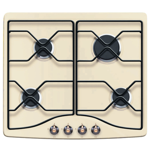 60CM Steel Retro Hob Built In