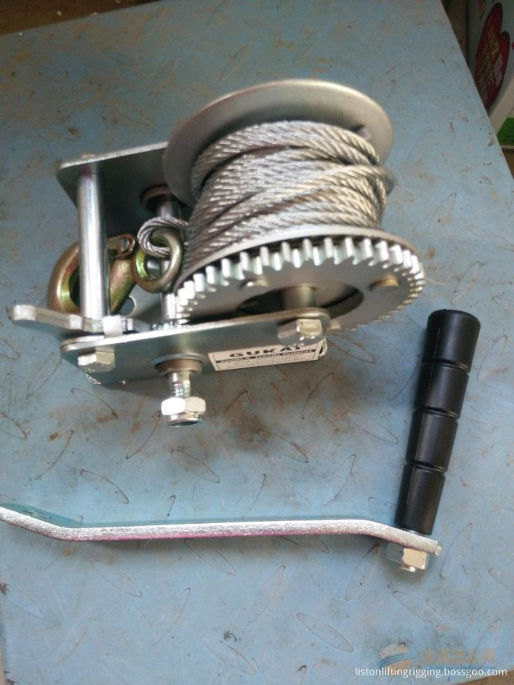 stainless steel hand winch 