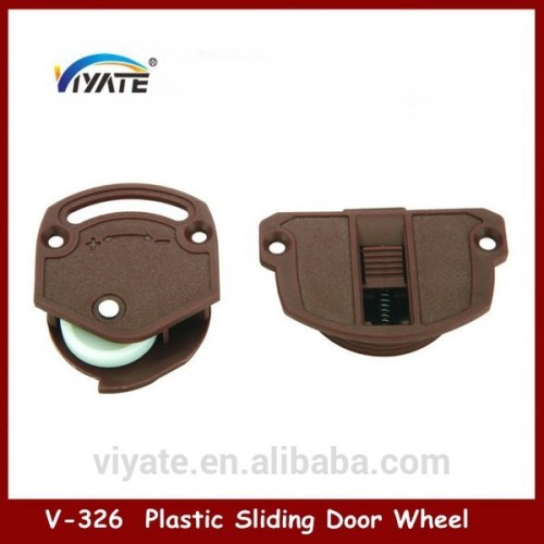 Wheels for sliding doors wardrobe sliding door bottom wheel Nylon sliding door wheels